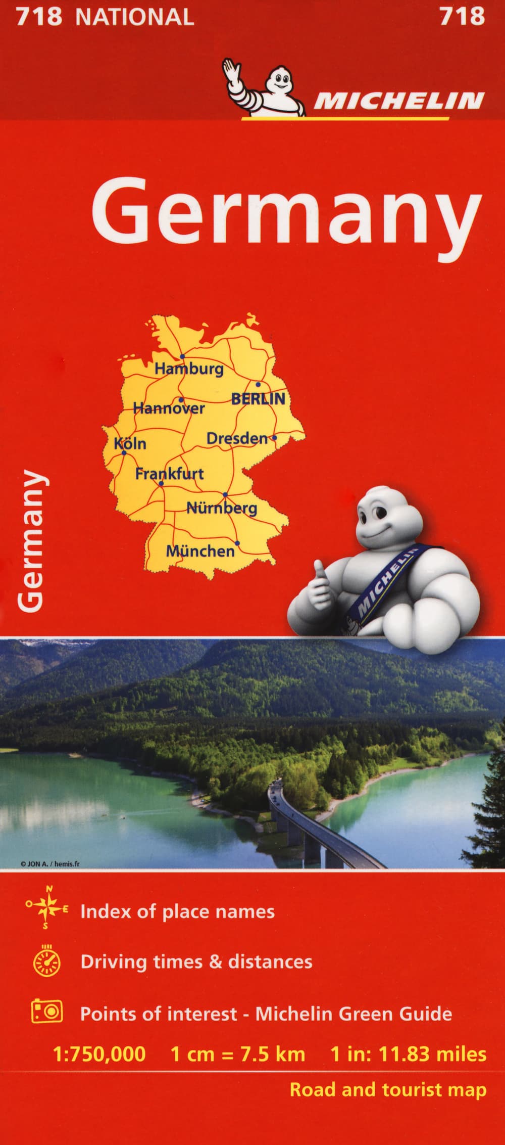 Allemagne-Germany 1:750.000
