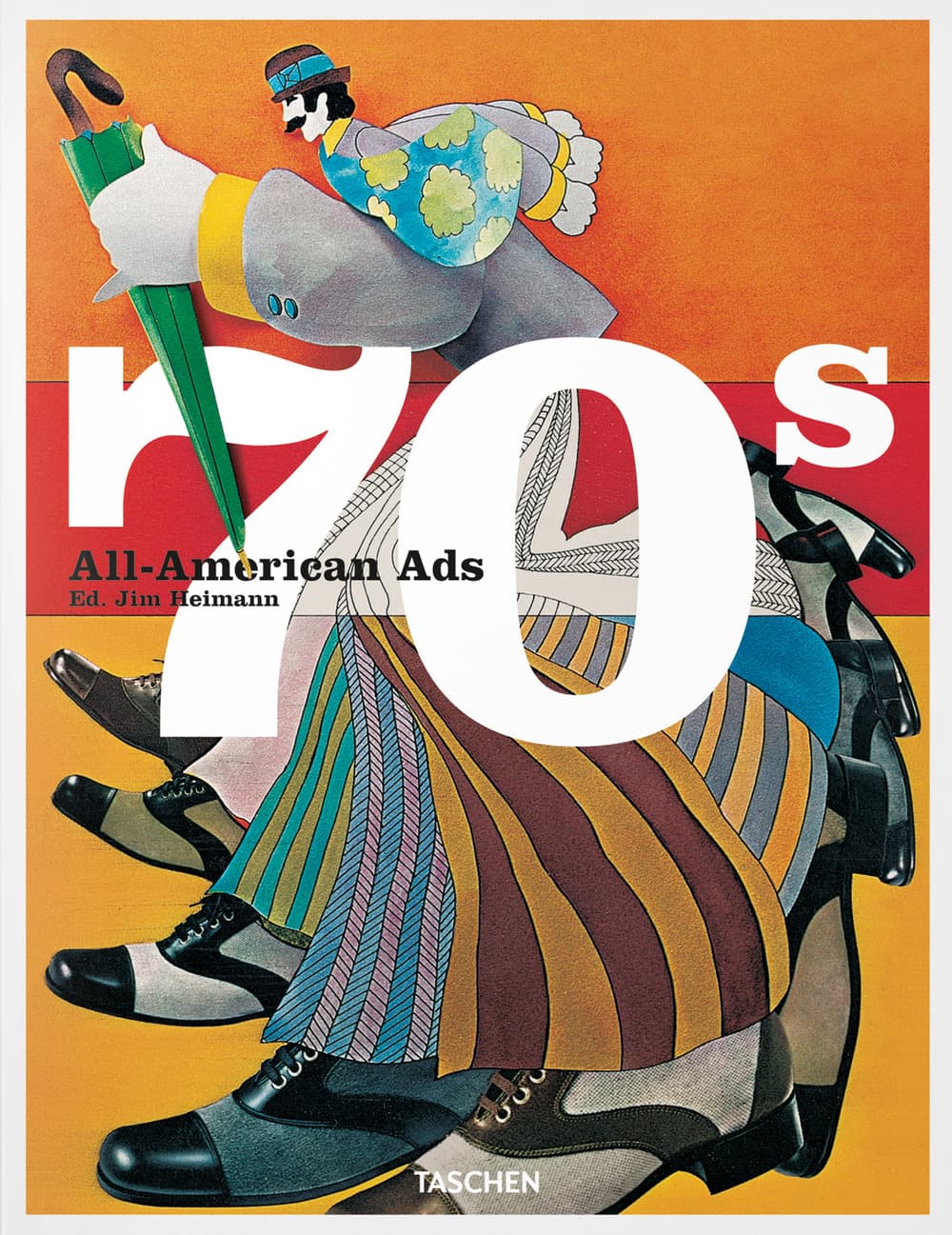 All-American ads of the 70s. Ediz. inglese, francese e tedesca