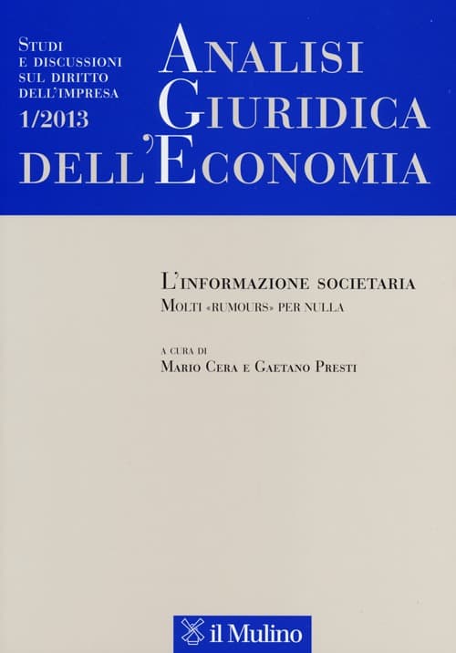 Analisi giuridica dell'economia