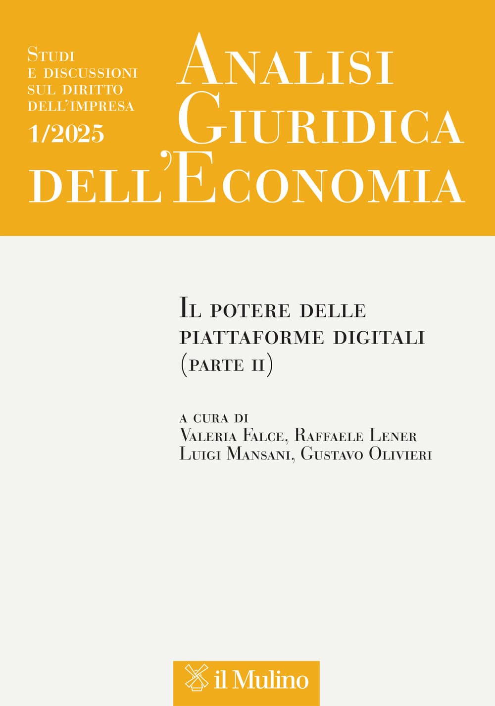 Analisi giuridica dell'economia