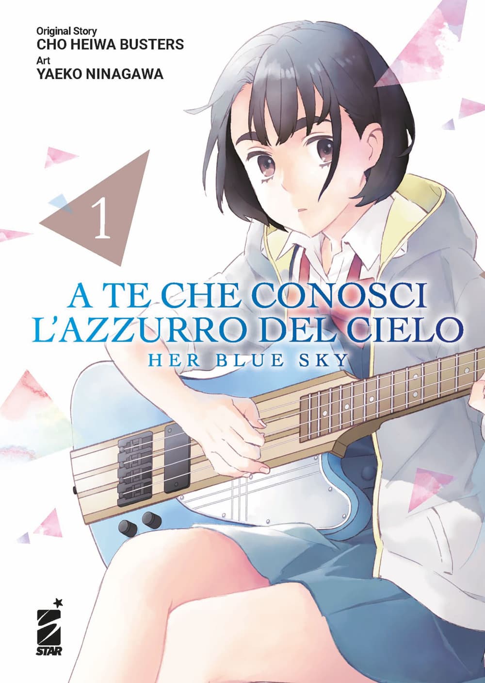 A te che conosci l'azzurro del cielo. Her blue sky