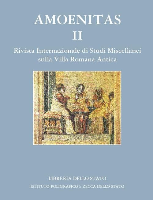 Amoenitas. Rivista internazionale di studi miscellanei sulla Villa Romana antica