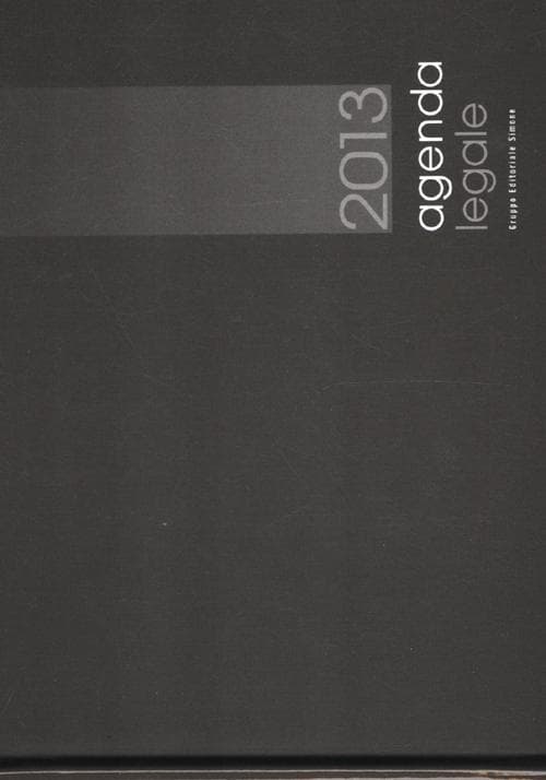 Agenda legale 2013