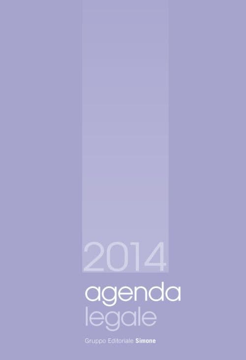 Agenda legale 2014. Glicine