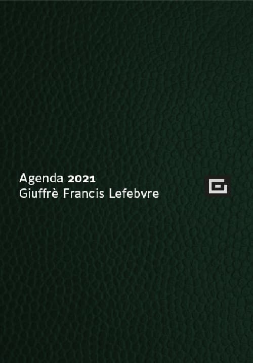 Agenda d'udienza 2021. Ediz. verde