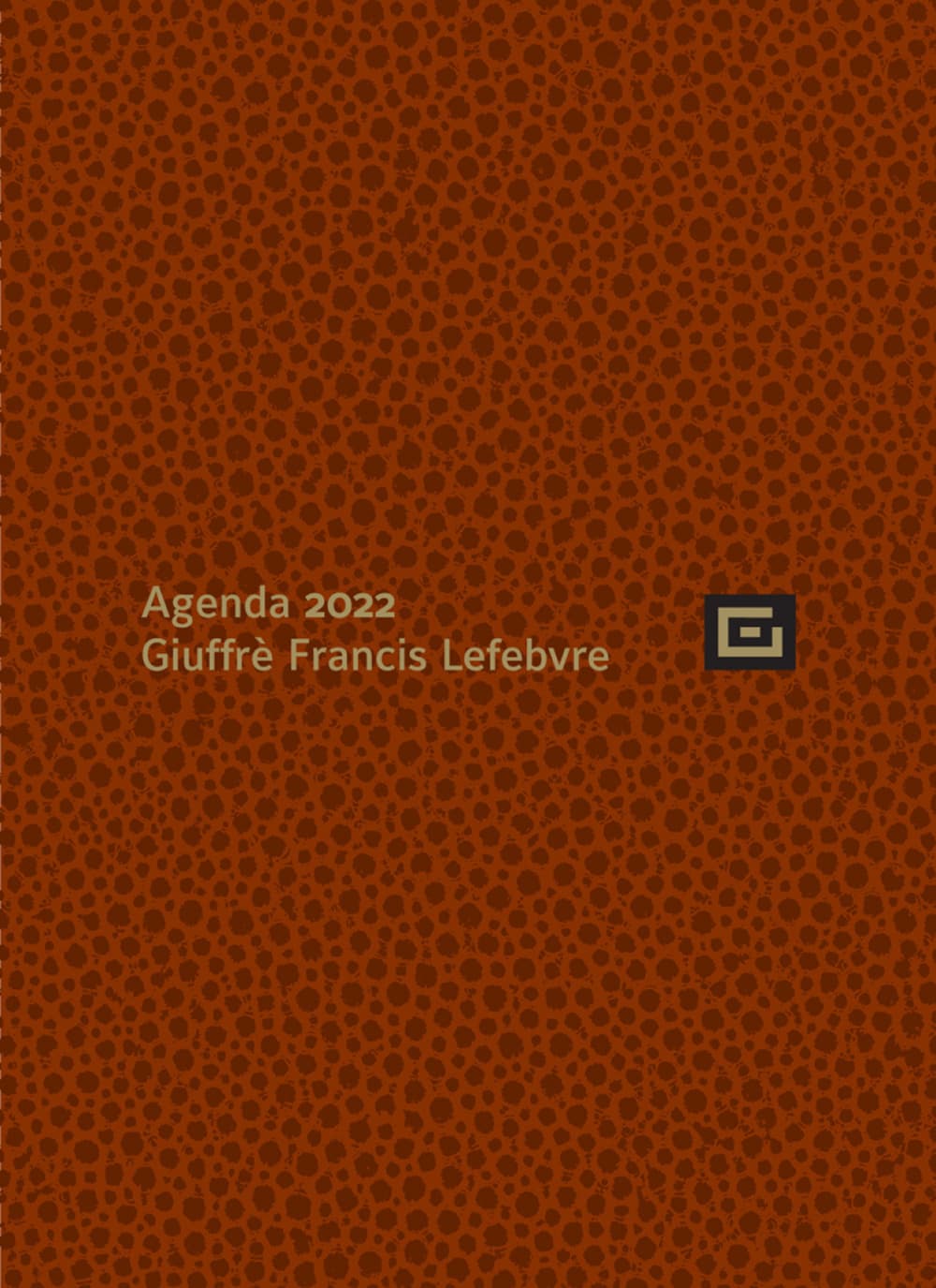 Agenda studio-Agenda d'udienza 2022. Ediz. marrone