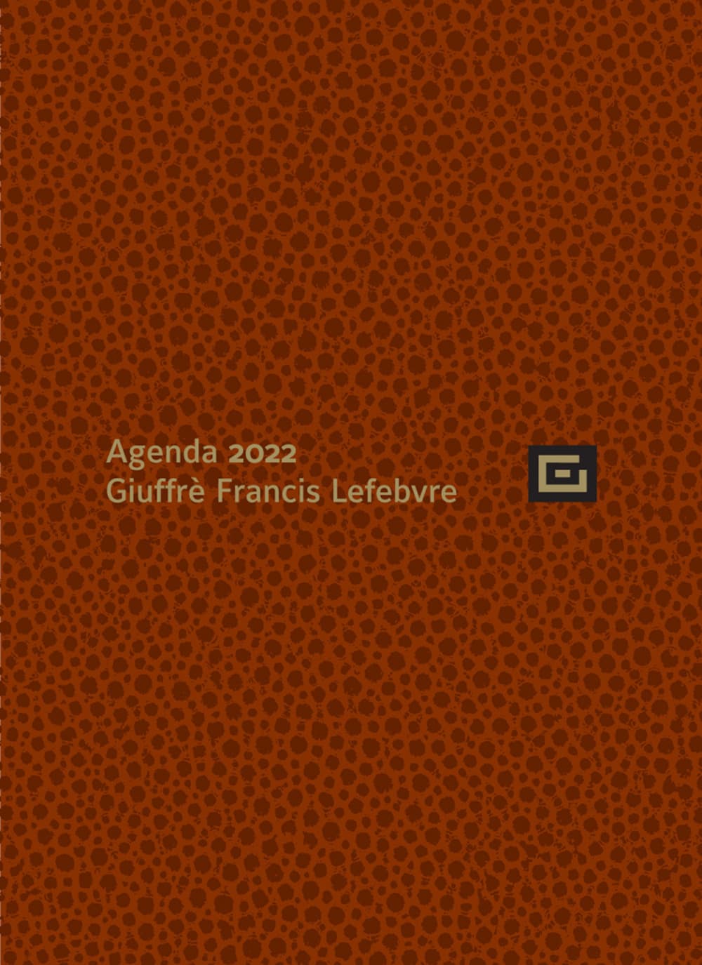 Agenda legale d'udienza 2022. Ediz. marrone
