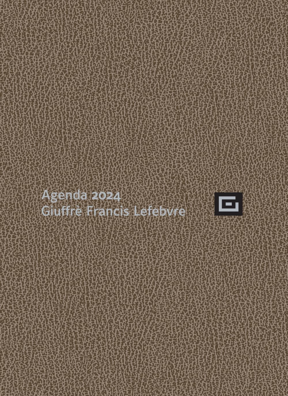 Agenda d'udienza 2024. Ediz. beige
