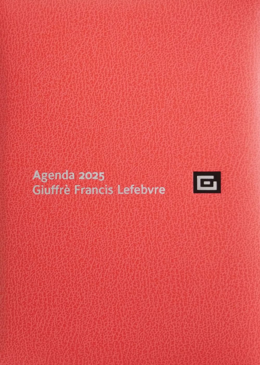 Agenda d'udienza 2025. Ediz. papavero