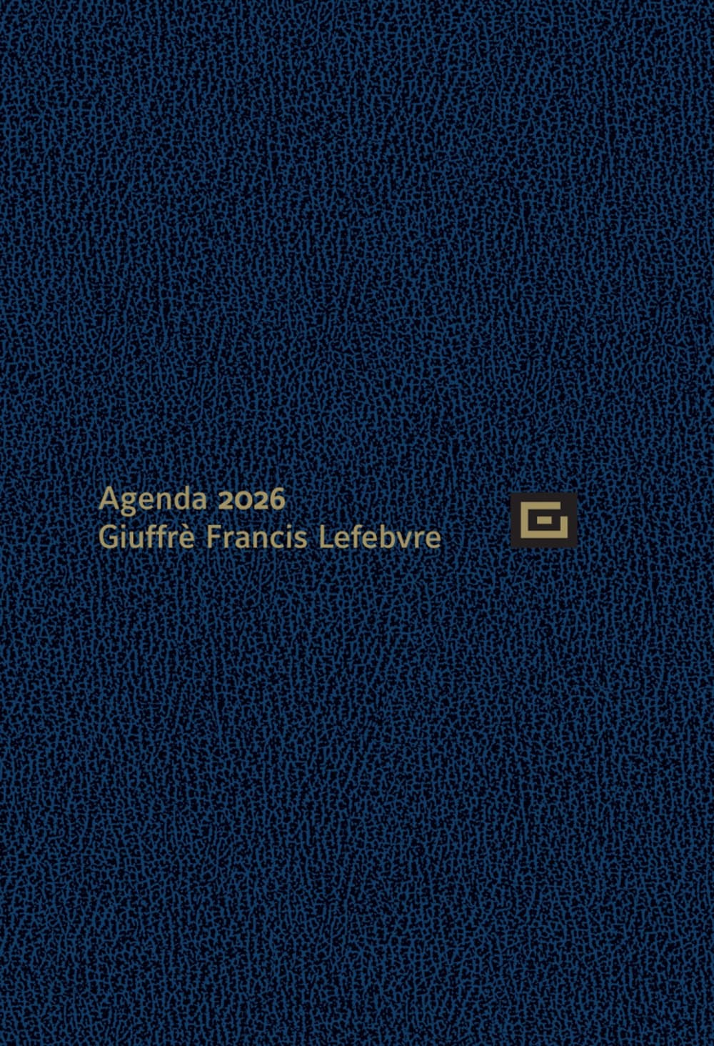 Agenda d'udienza 2026. Ediz. blu