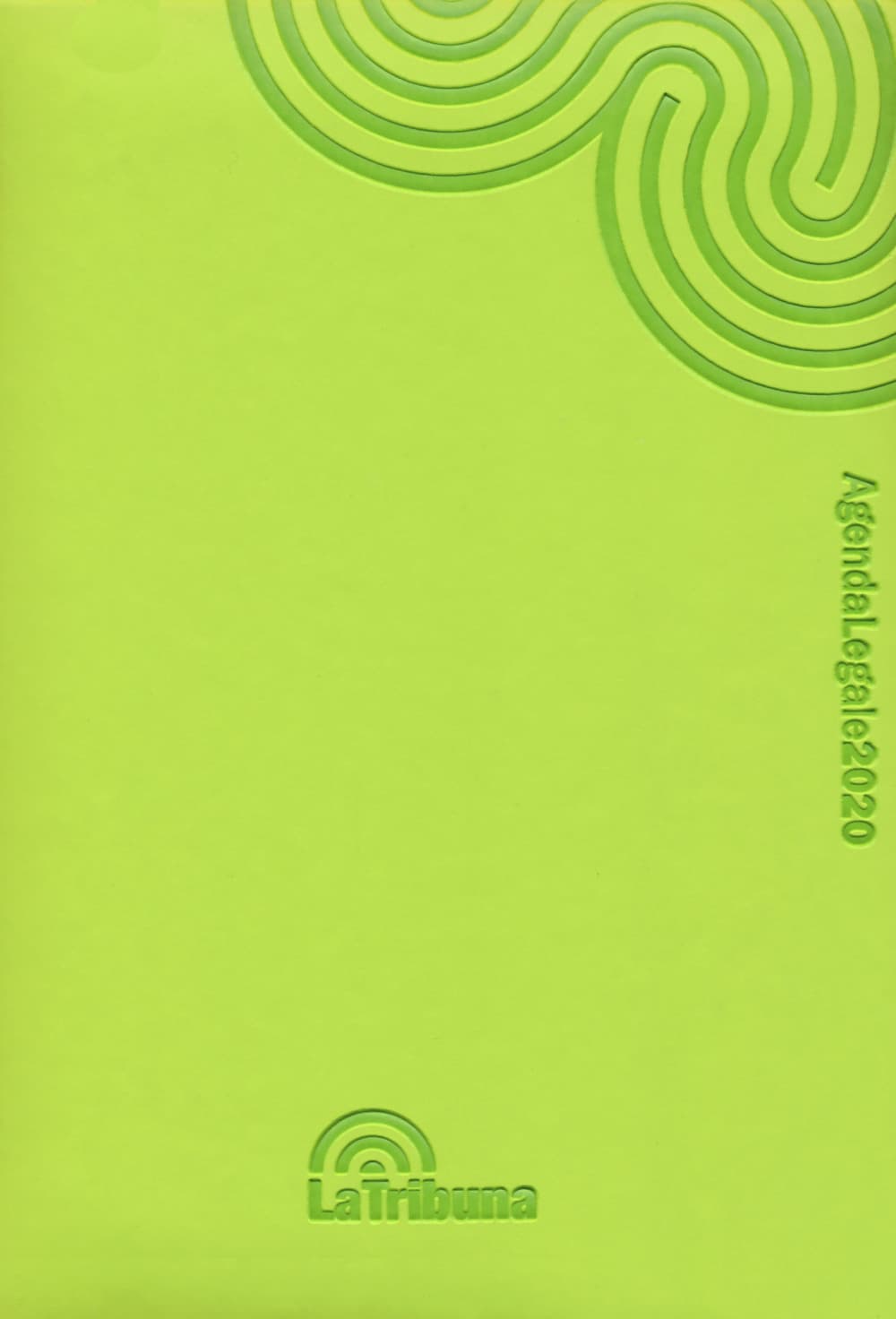 Agenda legale pocket 2020. Ediz. verde acido