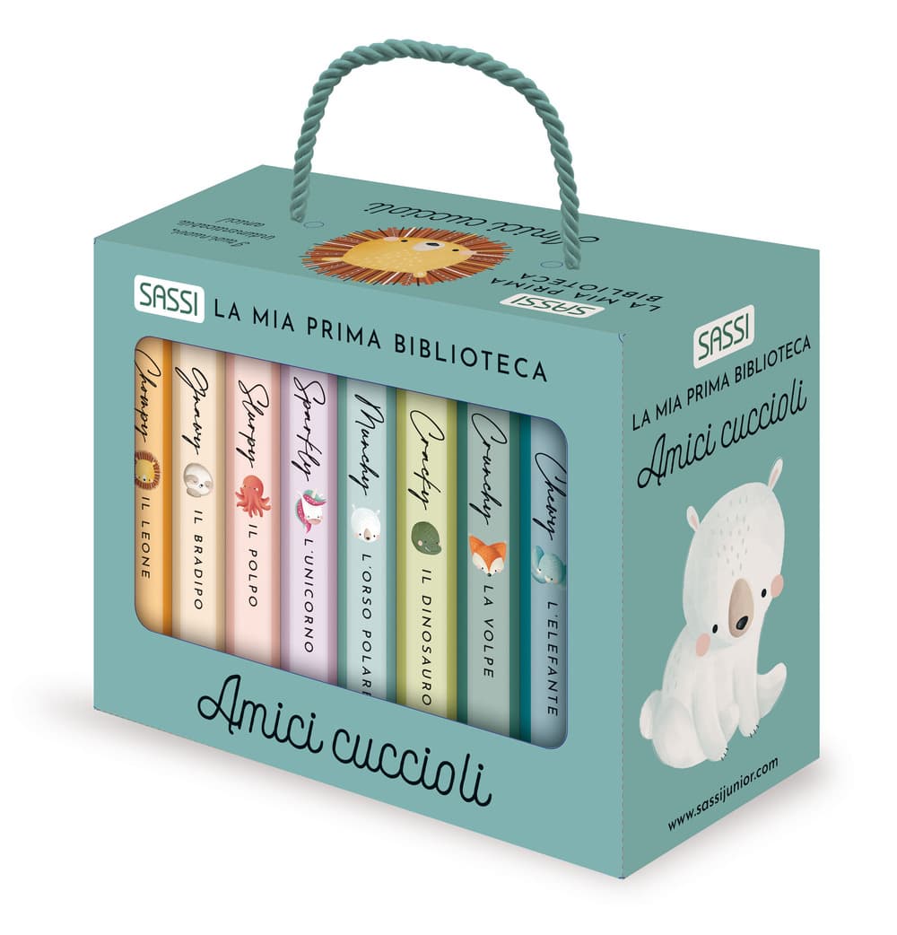 Amici cuccioli. La mia prima biblioteca