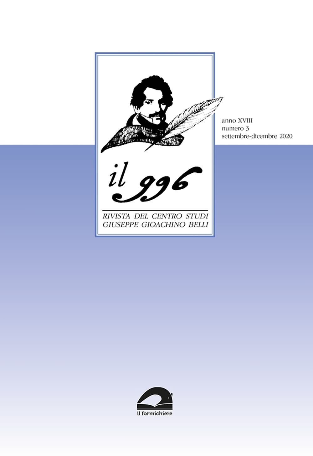996. Rivista del Centro studi «Giuseppe Gioachino Belli»