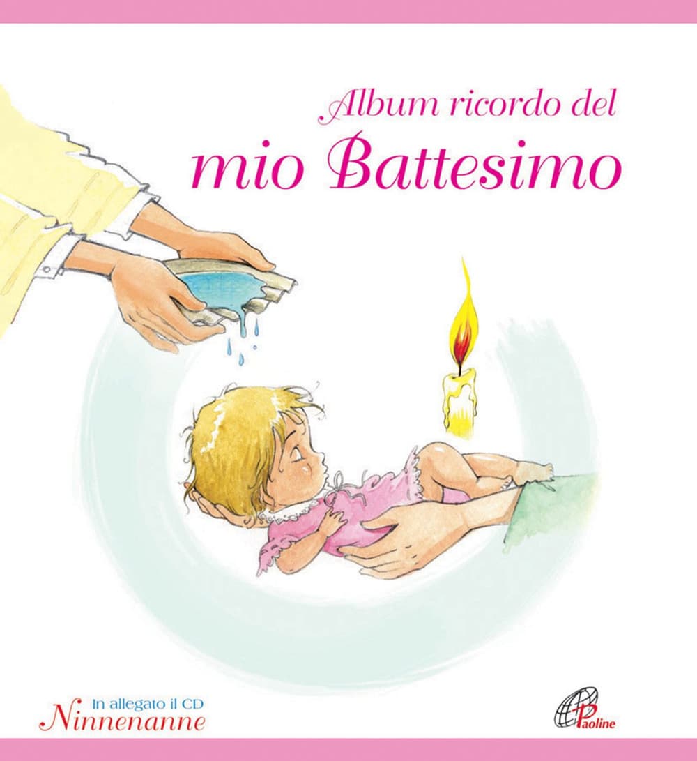 Album ricordo del mio battesimo. Rosa