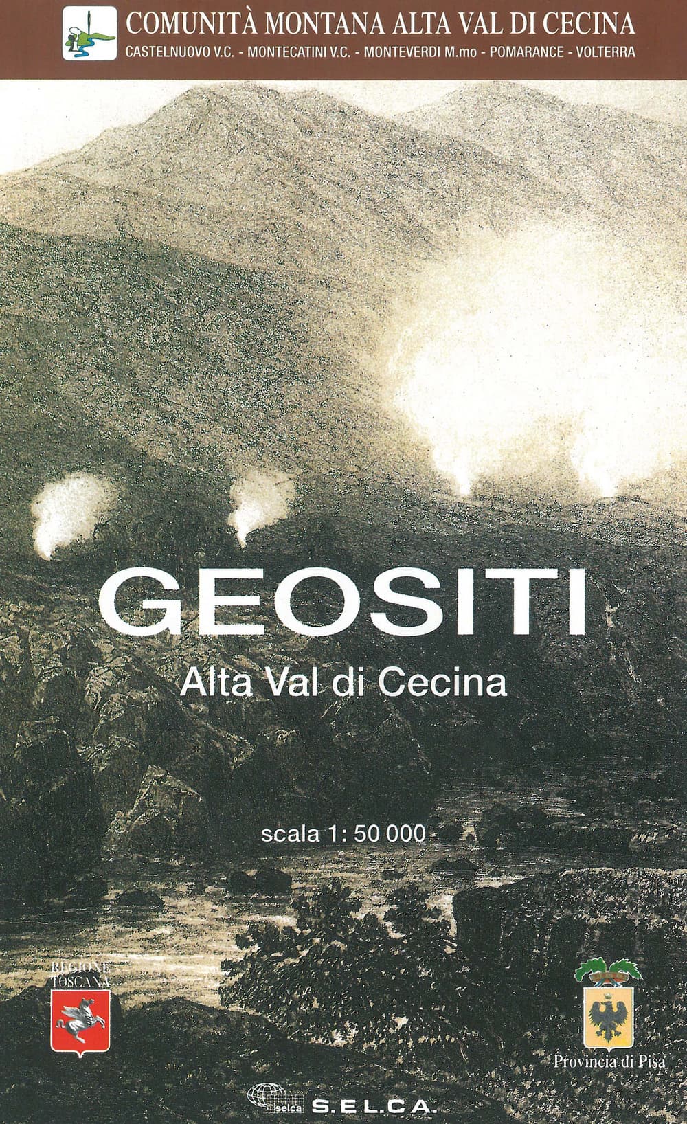 Alta Val di Cecina. Geositi 1:50.000