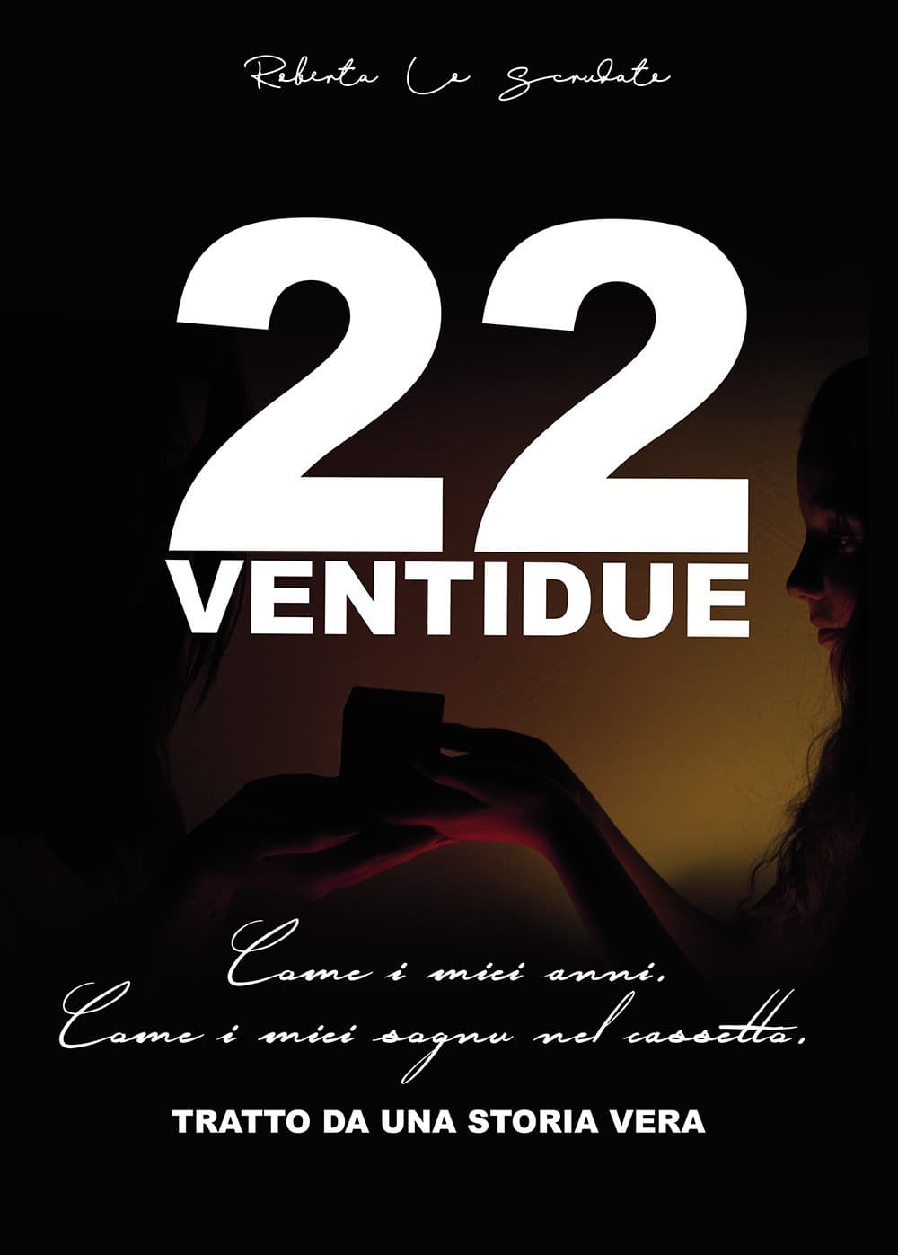 22 ventidue. Come i miei anni. Come i miei sogni nel cassetto