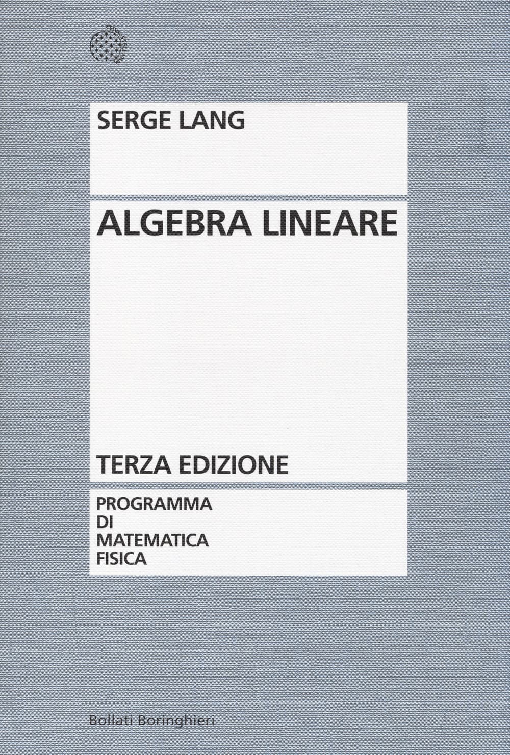 Algebra lineare