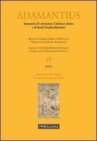 Adamantius. Notiziario del Gruppo italiano di ricerca su «Origene e la tradizione alessandrina»