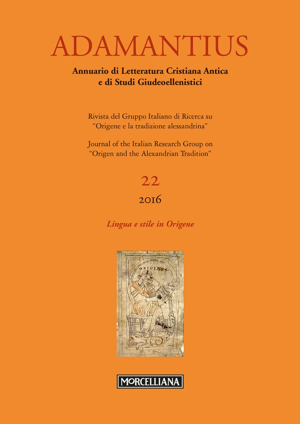 Adamantius. Notiziario del Gruppo italiano di ricerca su «Origene e la tradizione alessandrina»