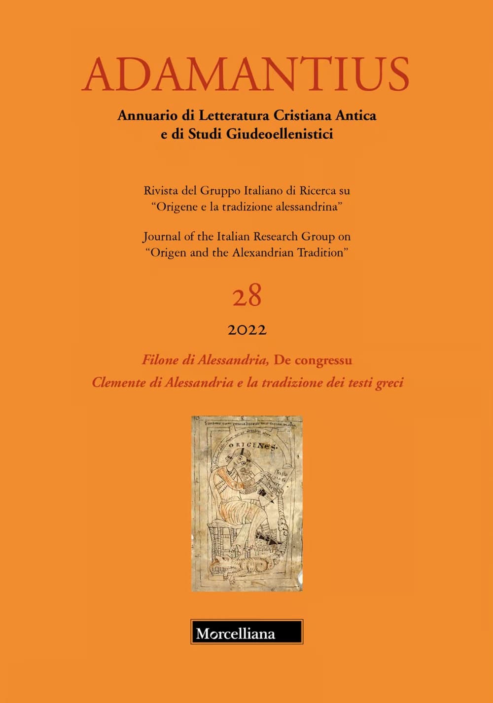 Adamantius. Notiziario del Gruppo italiano di ricerca su «Origene e la tradizione alessandrina»