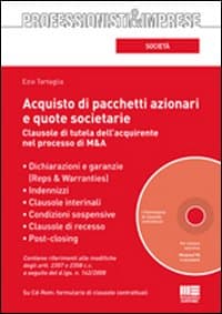 Acquisto di pacchetti azionari e quote societarie