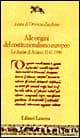 Alle origini del costituzionalismo europeo. Le assise di Ariano (1140-1990)