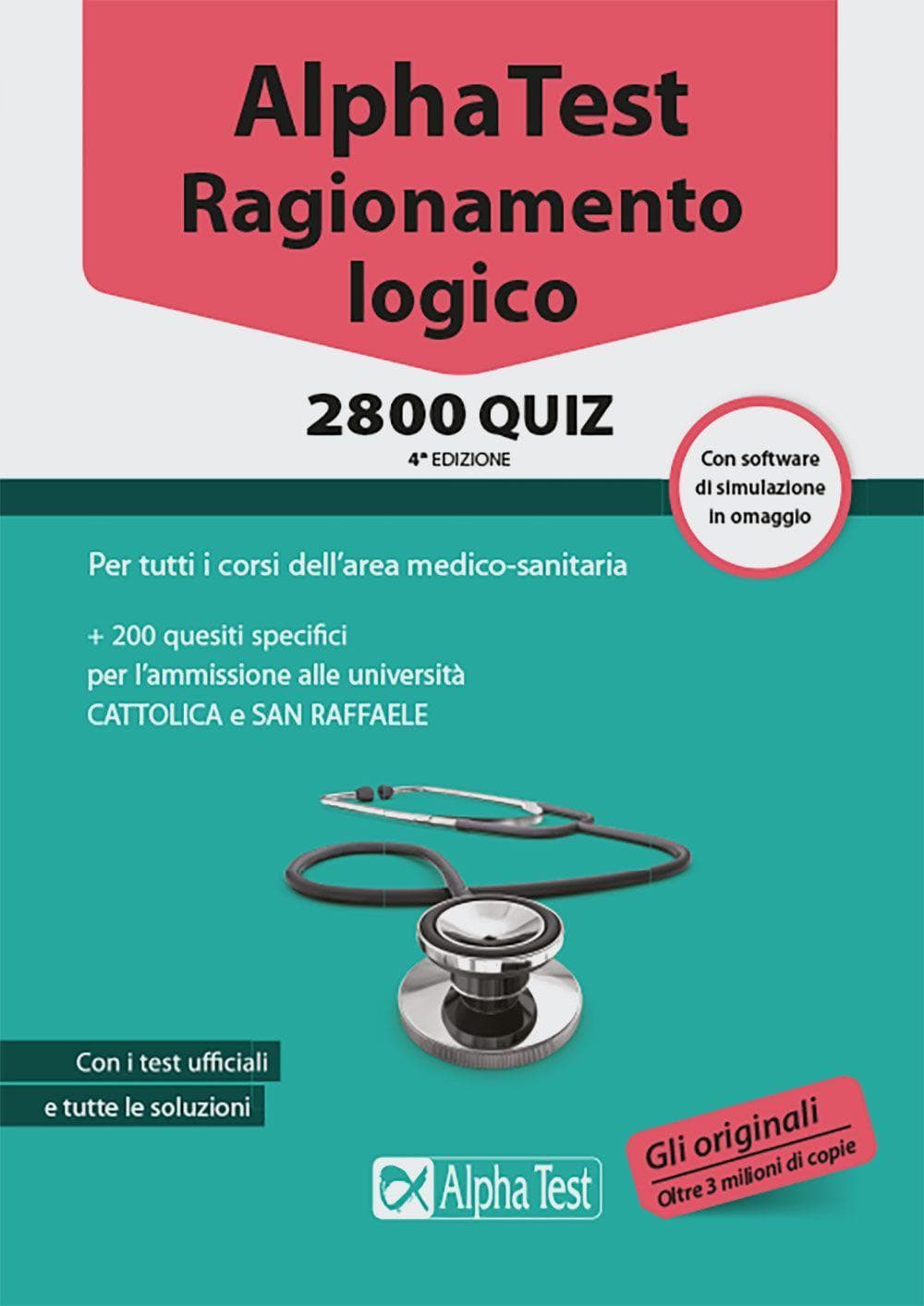 Alpha Test. Ragionamento logico. 2800 quiz