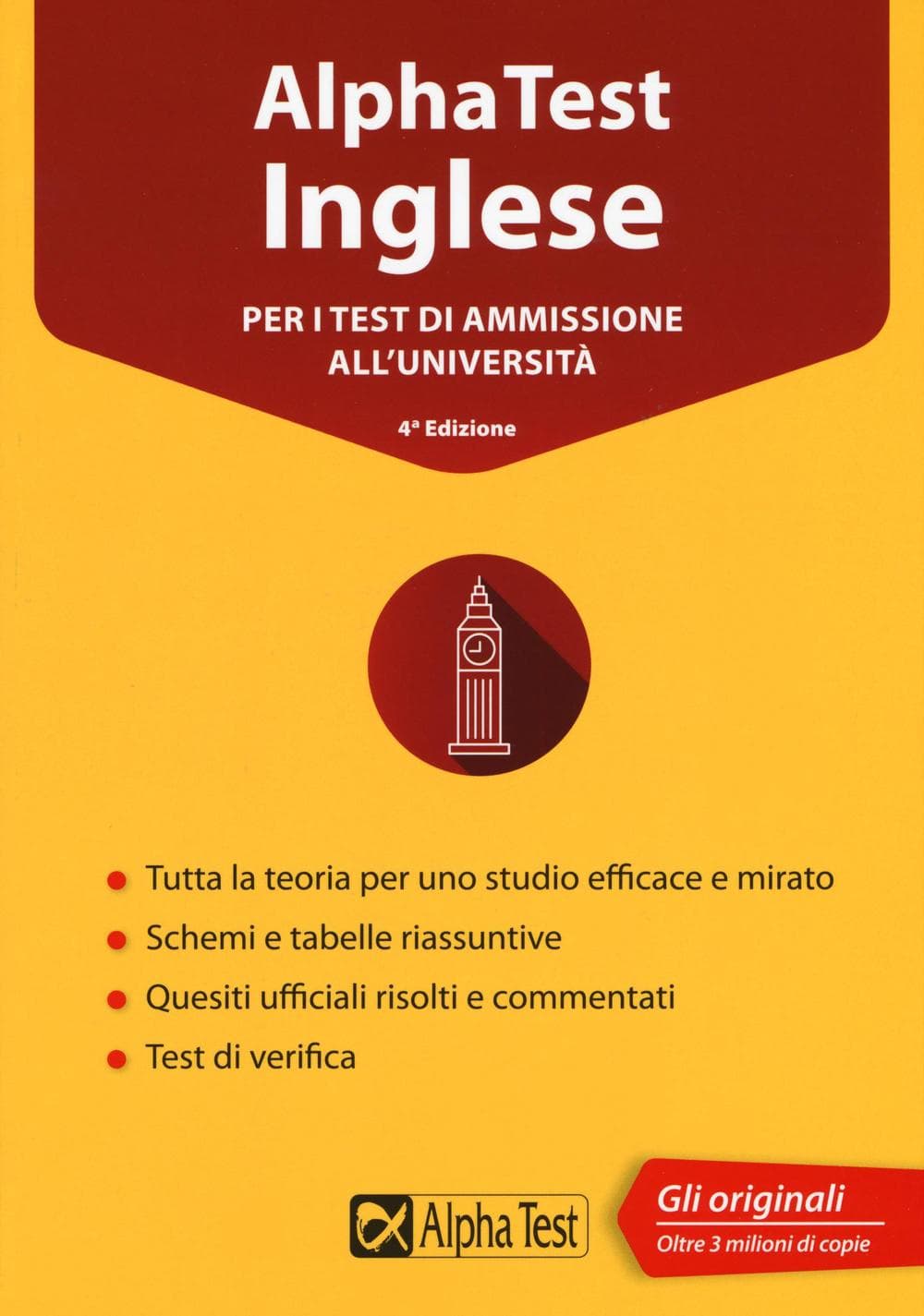Alpha Test inglese. Per i test di ammissione all'università