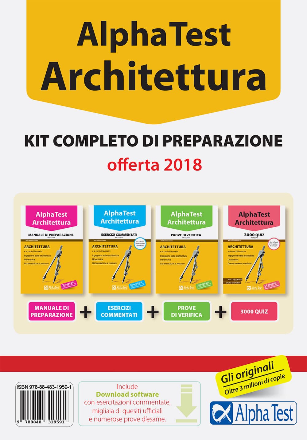 Alpha Test. Architettura. Kit completo di preparazione