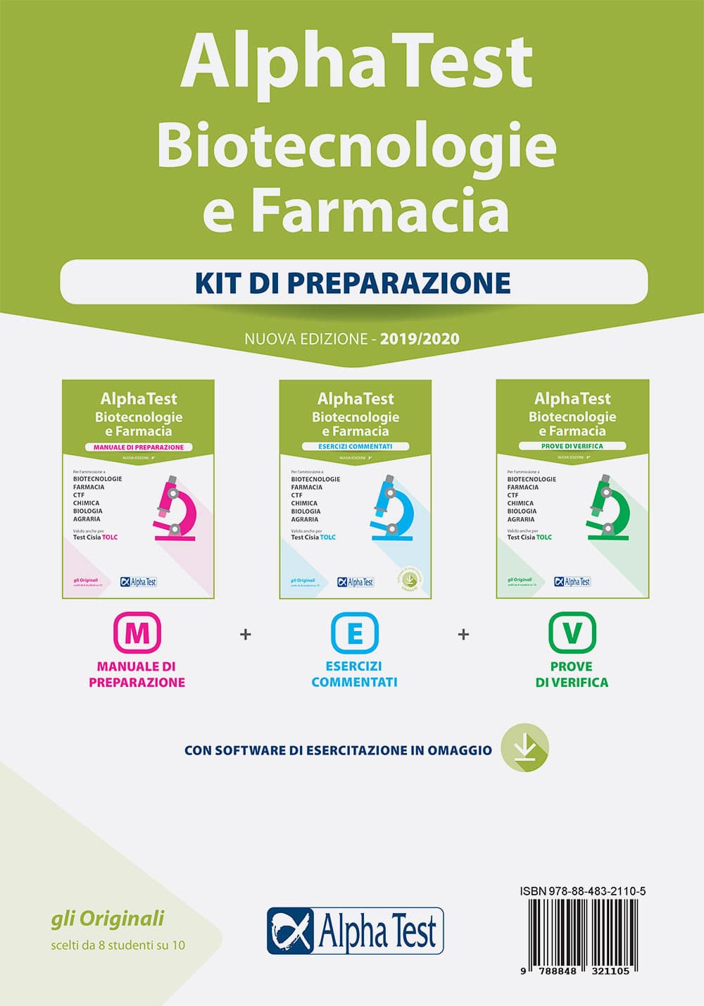 Alpha Test. Biotecnologie e farmacia. Kit di preparazione: Manuale di preparazione-Esercizi commentati-Prove di verifica