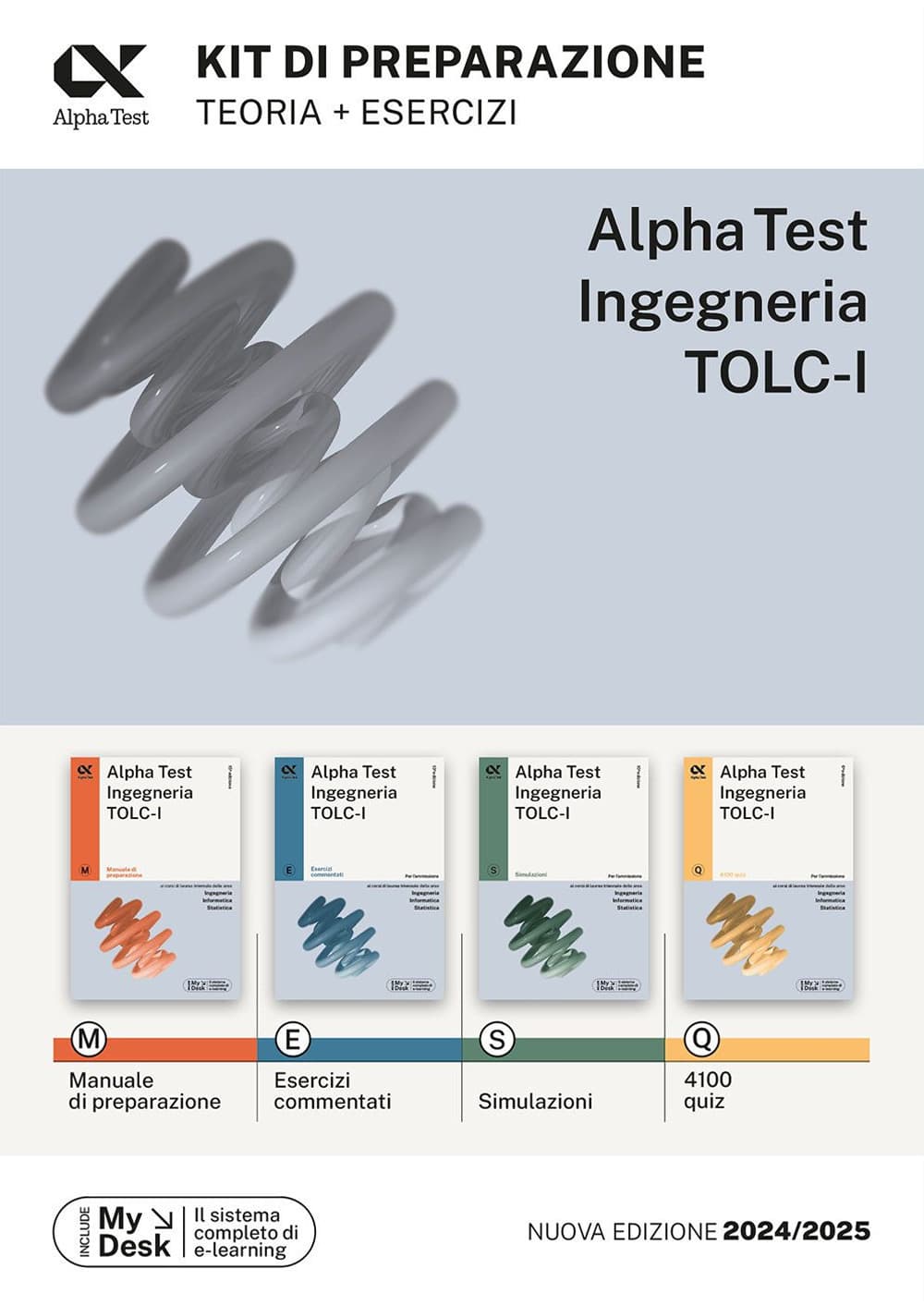 Alpha Test. Ingegneria. TOLC-I. Kit di preparazione. Per l’ammissione a Ingegneria, Informatica e Statistica