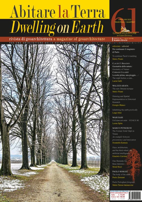 Abitare la terra-Dwelling on earth
