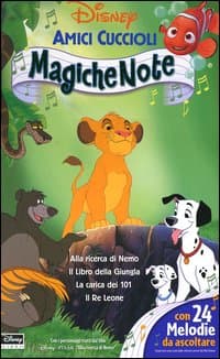 Amici cuccioli. Alla ricerca di Nemo. Il libro della giungla. La carica dei 101. Il Re leone. Con lettore musicale