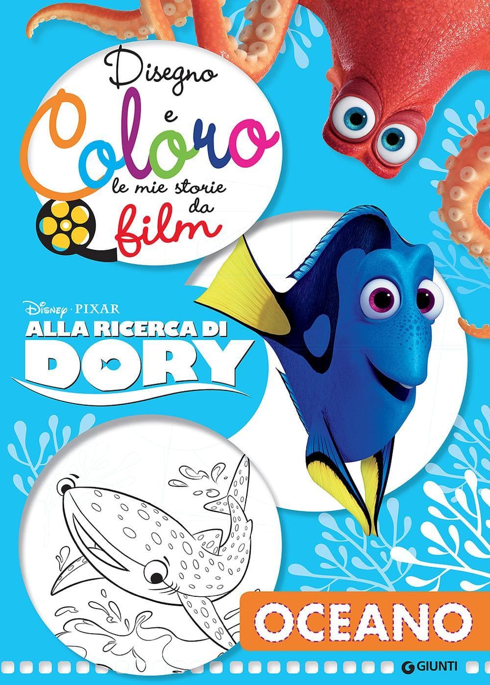 Alla ricerca di Dory. Disegno e coloro le mie storie da film