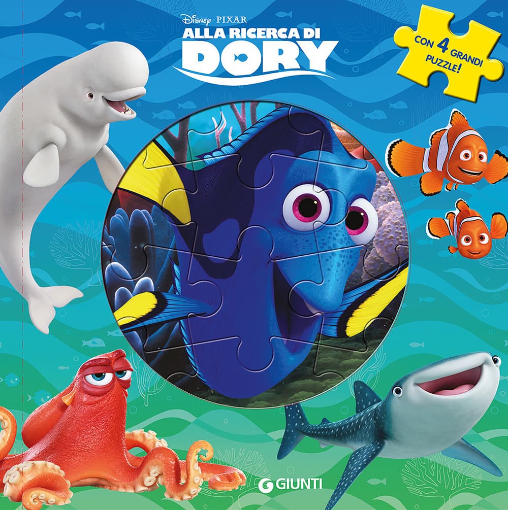 Alla ricerca di Dory. Libro puzzle