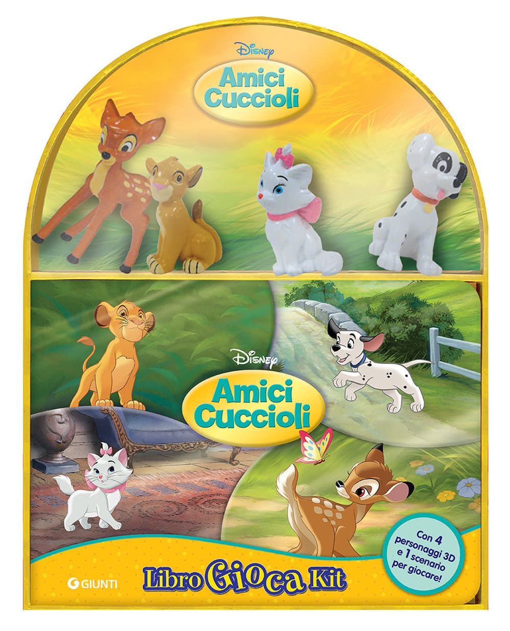 Amici cuccioli. Libro gioca kit