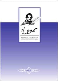 996. Rivista del Centro studi «Giuseppe Gioachino Belli»