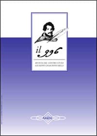 996. Rivista del Centro studi «Giuseppe Gioachino Belli»