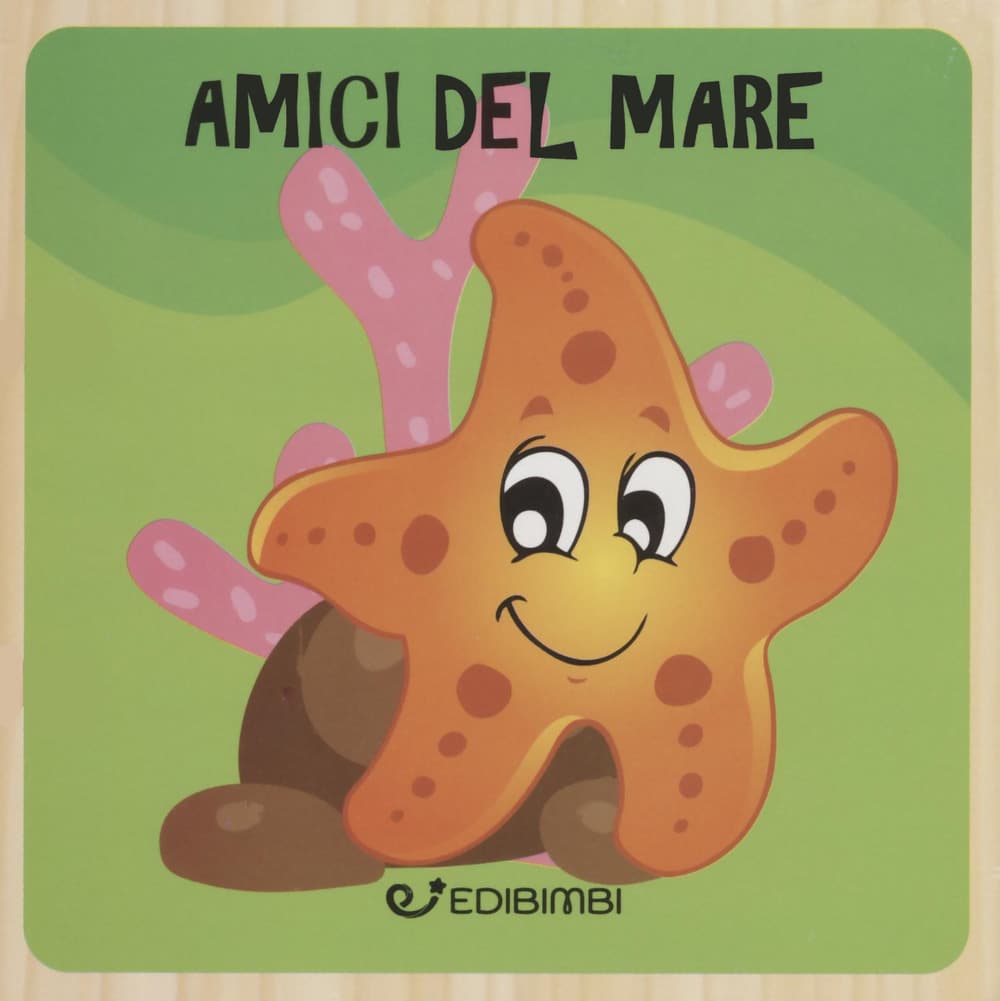 Amici del mare. Libri in legno