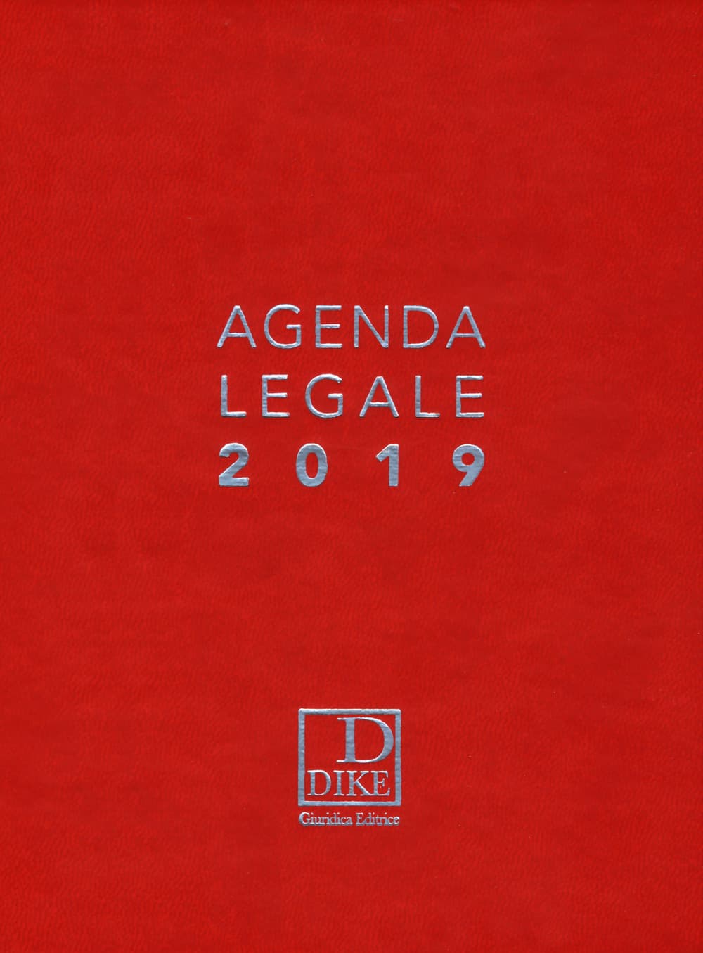 Agenda legale d'udienza 2019. Ediz. rossa