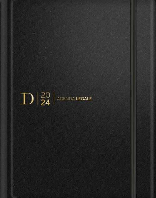 Agenda legale d'udienza 2024. Ediz. nero