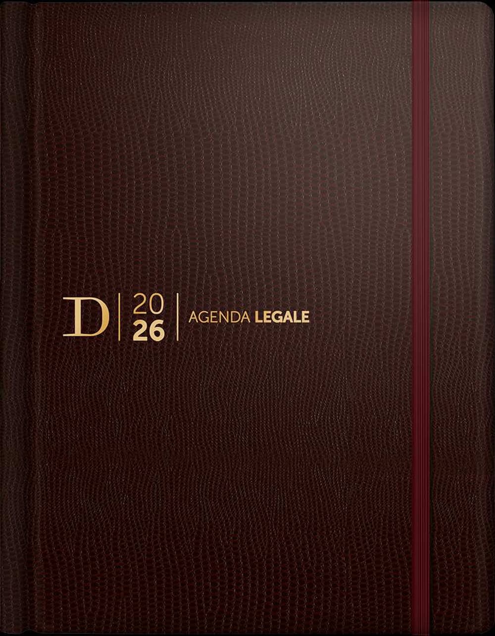 Agenda legale 2026. 15 mesi. Ediz. bordeaux
