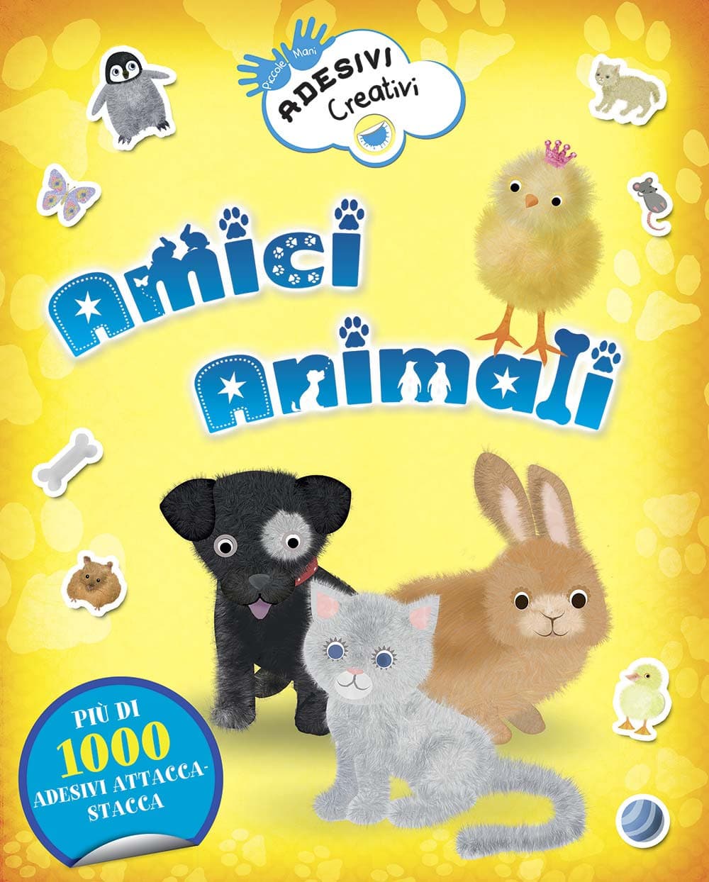 Amici animali. Adesivi creativi