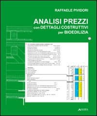 Analisi dei prezzi con dettagli costruttivi per bioedilizia