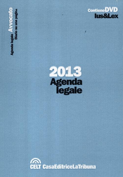 Agenda dell'avvocato 2013