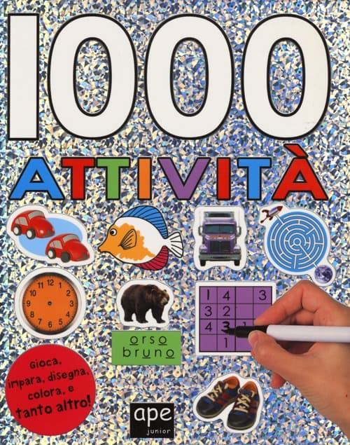 1000 attività. Con adesivi