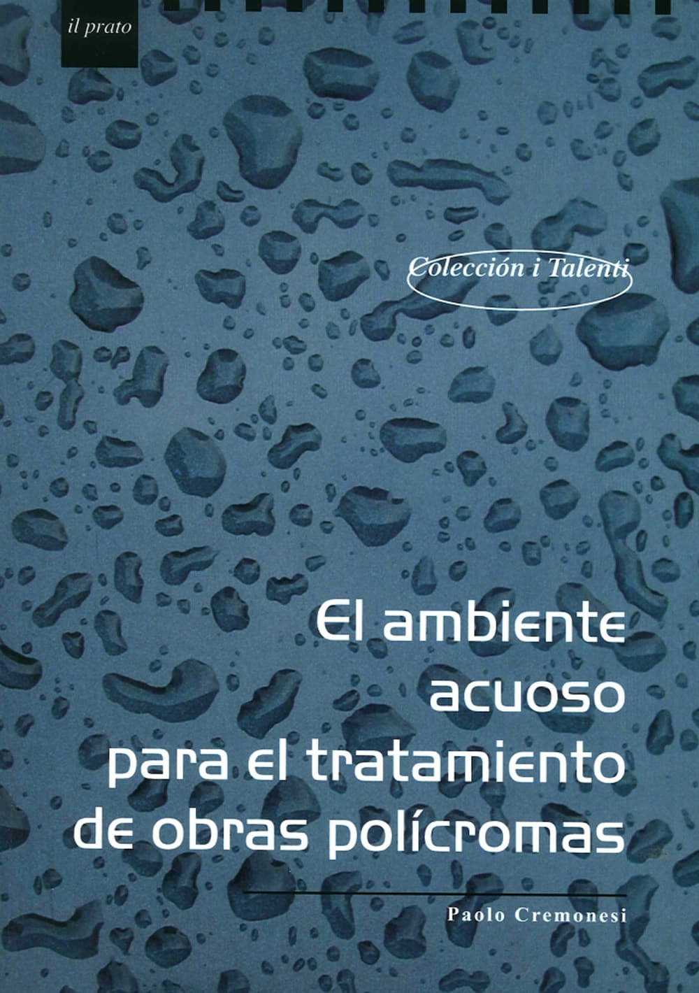 Ambiente acuoso para el tratamiento de obras polícromas