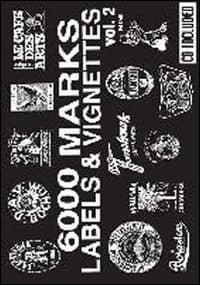 6000 marks mini. Labels & vignettes