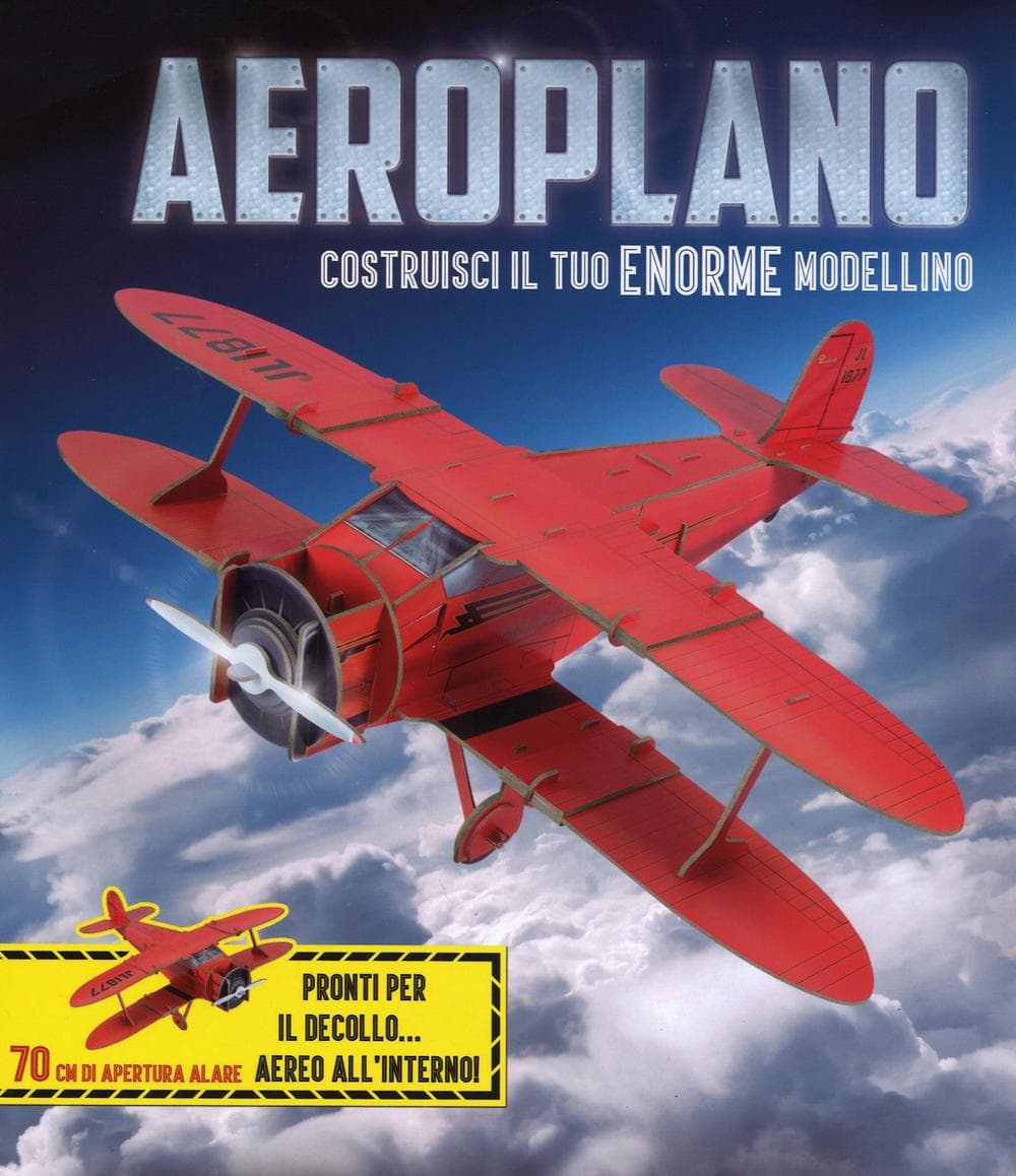 Aeroplano. Costruisci il tuo enorme modellino