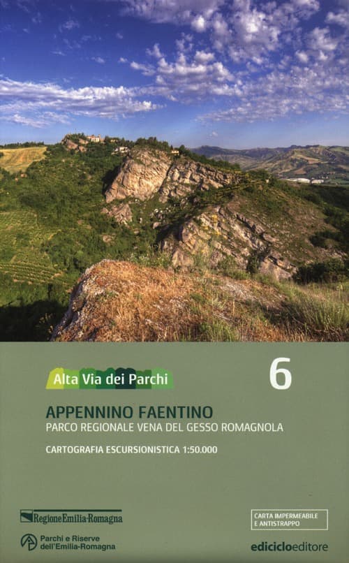 Alta via dei parchi 1:50.000